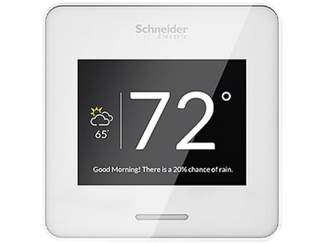 Schneider Electric Wiser Air Wi-Fi Smart Thermostat with Comfort Boost ...