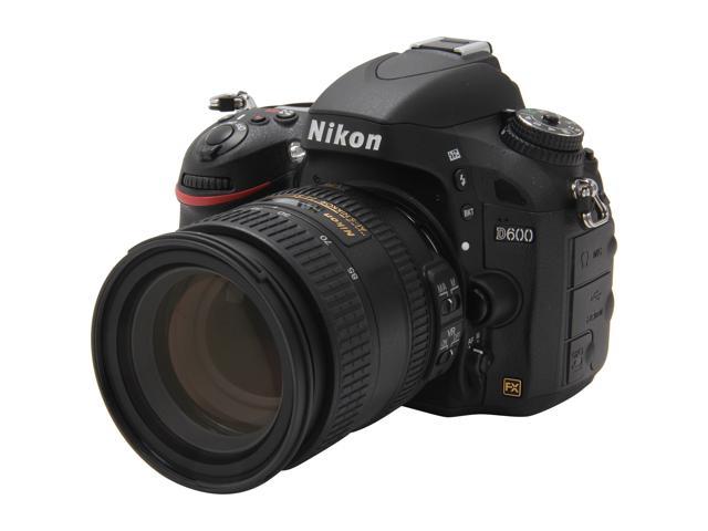 Nikon D600 24.3 MP CMOS FX-Format Digital SLR Camera with 24-85mm VR ...