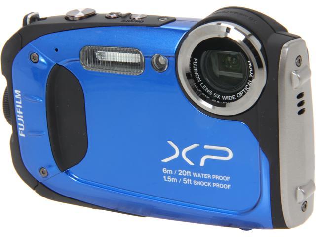 Fujifilm FinePix XP60 16.4 Megapixel Compact Camera - Blue - Newegg.com