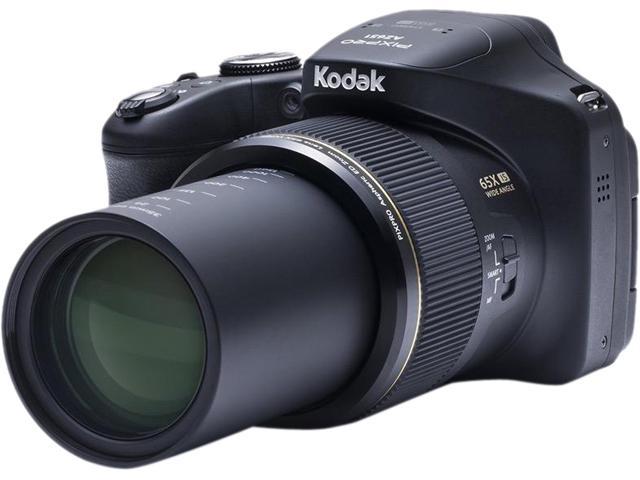 Kodak PIXPRO ASTRO ZOOM AZ651 Black 20.68MP 65X Optical Zoom 24mm Wide ...