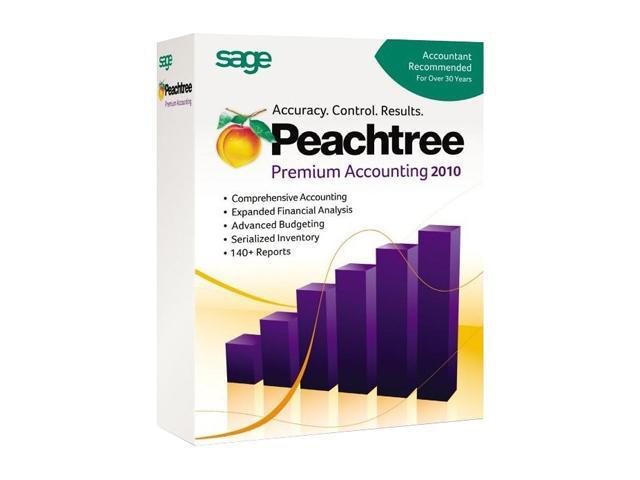 Peachtree by Sage Premium Accounting 2010 Software - Newegg.com