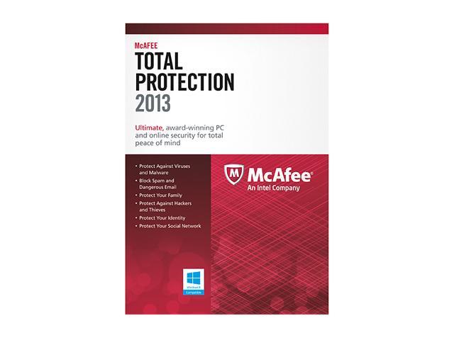 Mcafee total protection key code