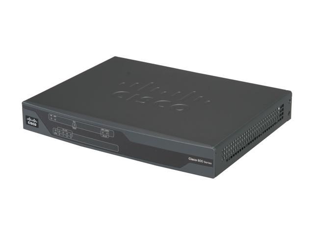 CISCO CISCO861-K9 861 Ethernet Security Router 1 x 10/100Mbps WAN Ports ...