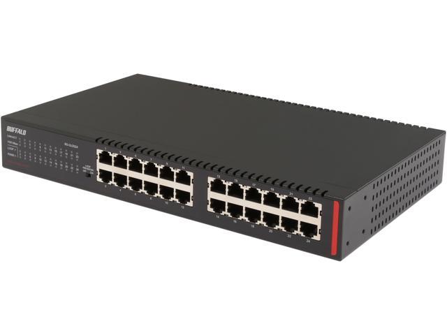 Buffalo BS-GU2024 24-Port Rackmount Gigabit Green Ethernet Switch ...