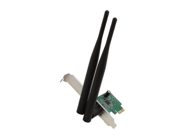 Rosewill RNX-N250PCe - Wireless N300 Wi-Fi Adapter - IEEE 802.11 b/g/n, Up to 300 Mbps (2.4 GHz) Data Rates, PCI E Interface