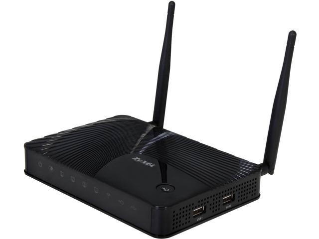 ZyXEL Wireless N300 Gigabit NetUSB Router NBG4615v2 - Newegg.com