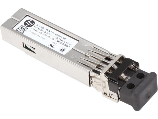 HPE JD118B X120 1G SFP LC SX Transceiver 1 Gbps 1 x LC 1000Base-SX ...