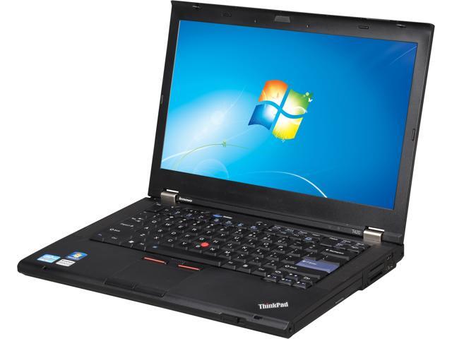 Lenovo Thinkpad T420 14” Notebook with Intel Core i5-2520M 2.50Ghz (3.20Ghz Turbo), 4GB DDR3 RAM, 320GB HDD, DVDRW, Windows 7 Professional 64 Bit (Microsoft Authorized Refurbish) w/1 Year Warranty