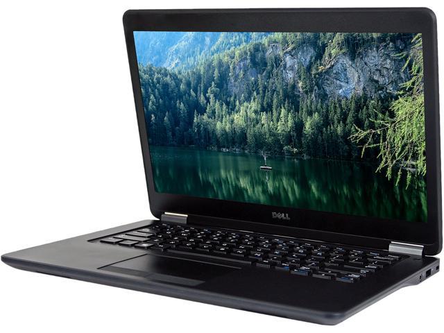 DELL Laptop Latitude E7450 Intel Core i5 5th Gen 5300U (2.30 GHz) 8 GB Memory 256 GB SSD 14.0" Windows 10 Pro 64-Bit