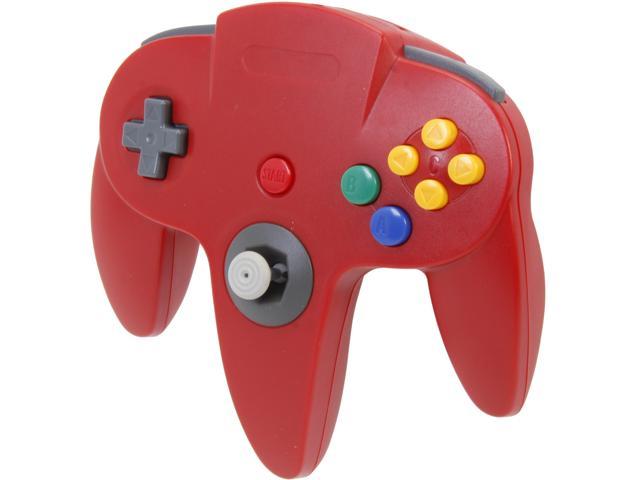 Cirka N64 Controller with long handle (Red) - Newegg.com