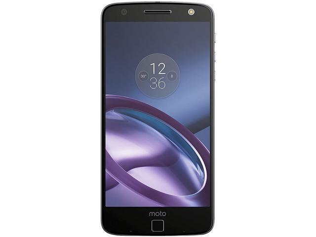 moto z 64gb lunar gray unlocked smartphone – us warranty