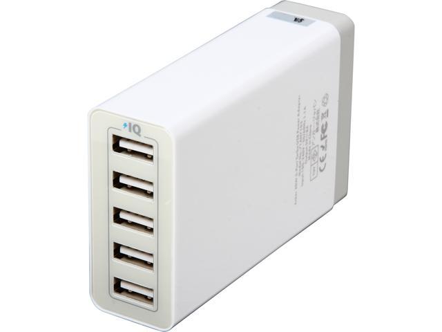 Anker 40W 5-Port Family-Sized Desktop USB Charger with PowerIQ ...