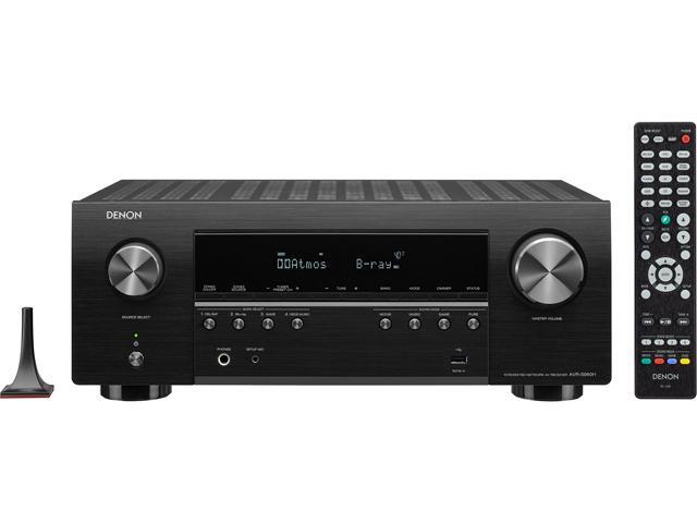 Denon - AVR-S960H 8K Ultra HD 7.2 Channel (90 Watt X 7) AV Receiver - Built for