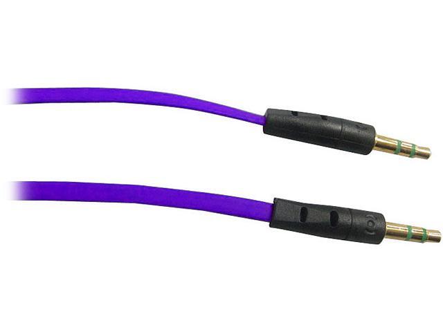 awa technology inc cb 10035mmbv rocksoul 3 5mm to 3 5mm stereo audio cable violet newegg awa technology inc cb 10035mmbv rocksoul 3 5mm to 3 5mm stereo audio cable violet newegg