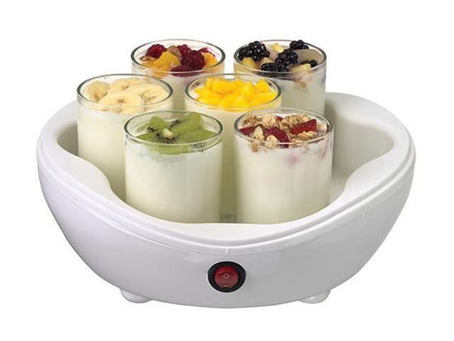 Salton YM7 42Ounce Electric Yogurt Maker with 7 Glass Jars