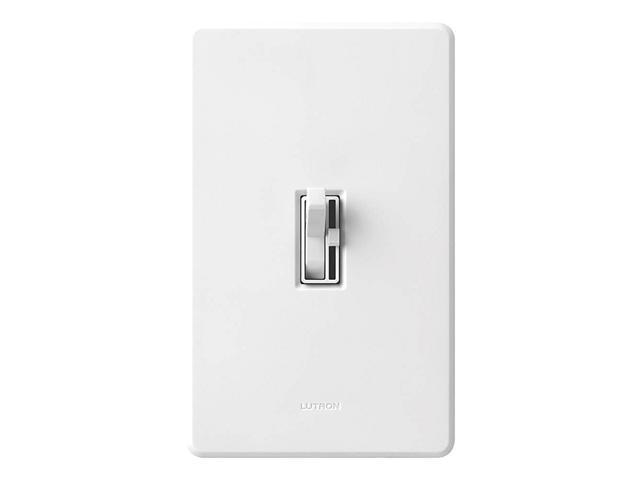 Lutron Tgcl Led Toggler Dimmer White