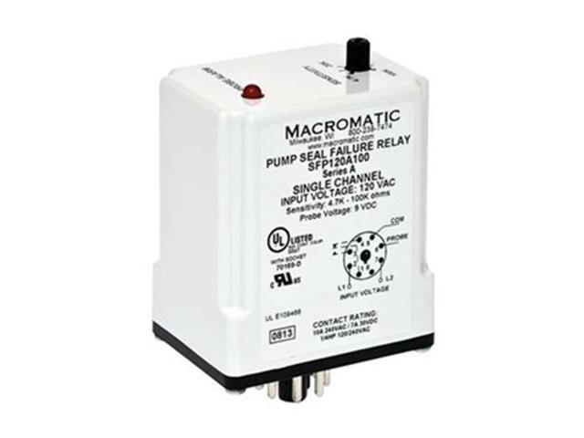 Pump Seal Failure Relay, SPDT, 8Pin, 120VAC - Newegg.com