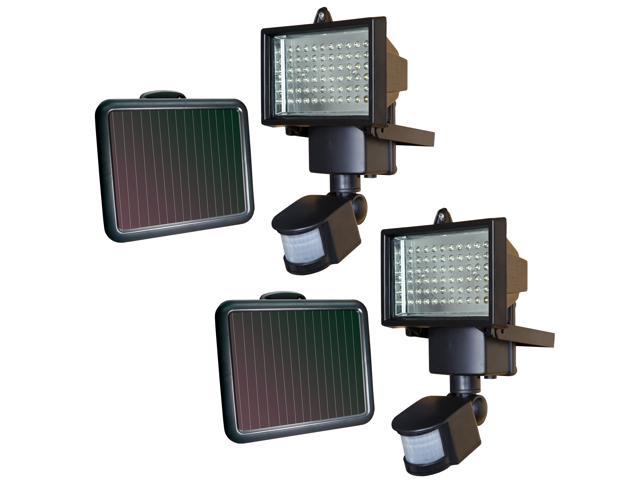 Sunforce 82256 60-LED Solar Motion Light Twin Pack - Newegg.com