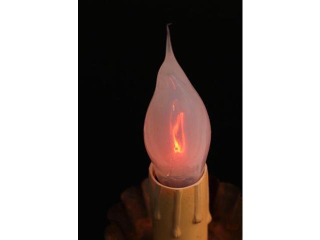 Clear Silicone Swirl Flicker Flame Electric Candle Lamp Replacement ...