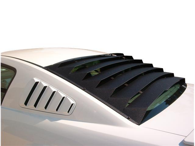 2013 Ford mustang quarter window louvers #5