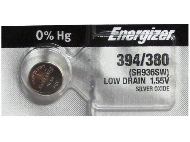 Batteria A Bottone Energizer 394/380 - Confezione Da 5 Per Orologi Ed Elettronica - Foto 4