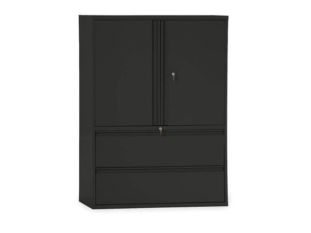 Mbi 2 Drawer Lateral File Cabinet Height 65 1 4 Width 42 Black Mbi 2 Drawer Lateral File Cabinet Height 65 1 4