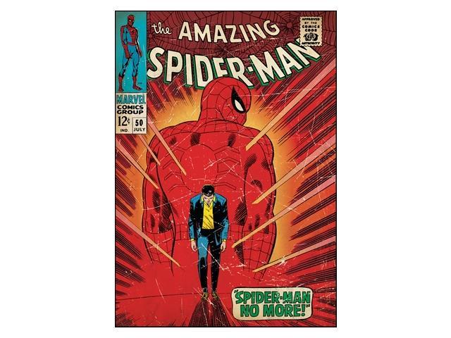 RoomMates Comic Book Cover- Spiderman Walking Away Peel & Stick Comic ...