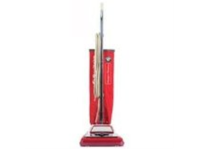 Electrolux Sanitaire HeavyDuty Commercial Upright Vacuum, 17.5lbs, Chrome\/Red  Newegg.com