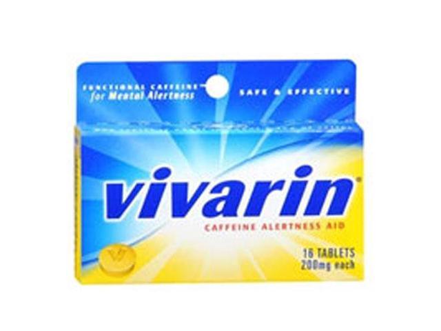 Vivarin Caffeine Alertness Aid Tablets 200 mg - 16 ct - Newegg.com