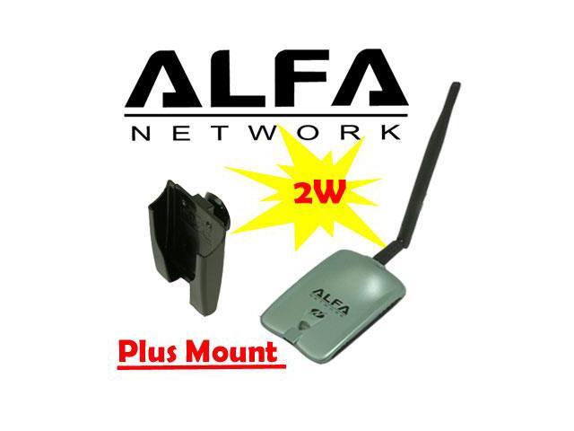 ALFA AWUS036NH 2W 2000mW Long-Rang USB Wireless N 802.11n WiFi Network ...