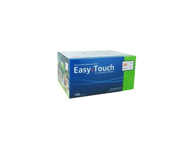 Easy Touch Insulin Syringes 31 Gauge 1cc 5/16 in - 100 ea - Newegg.com