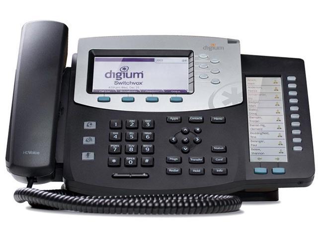 Digium Phone 1TELD070LF_AC D70 6-Line SIP with Power Supply, HD Voice ...