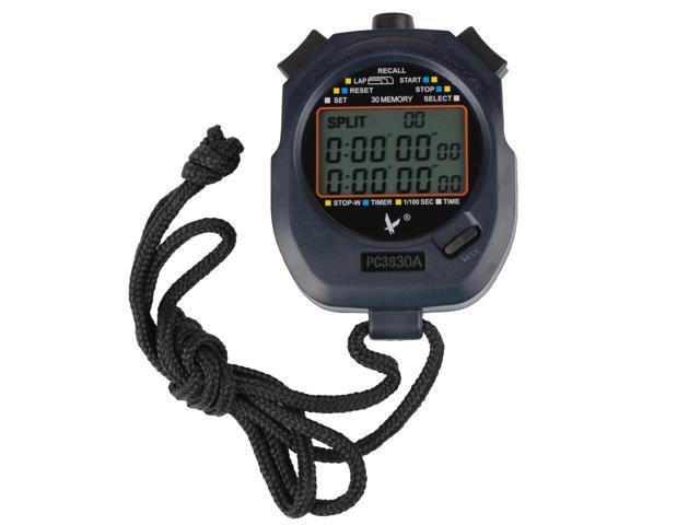 Digital Chronograph Timer Stopwatch Countdown Sports Stop Watch Counter ...