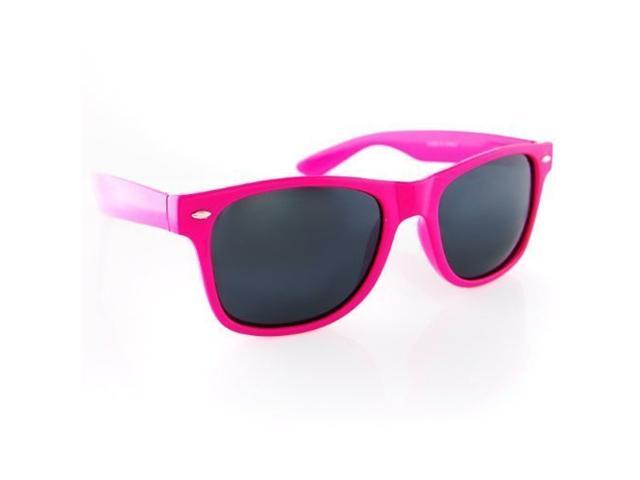 Hot Pink Wayfarer Style Sunglasses -1054 - Newegg.com