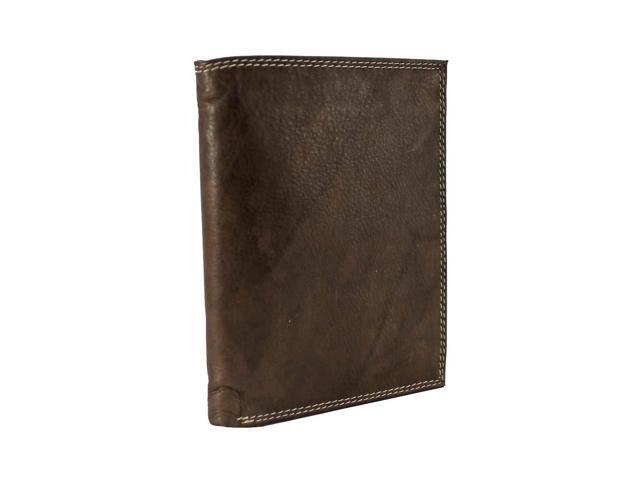 New Buxton Men/'s Leather Credit Card Wallet