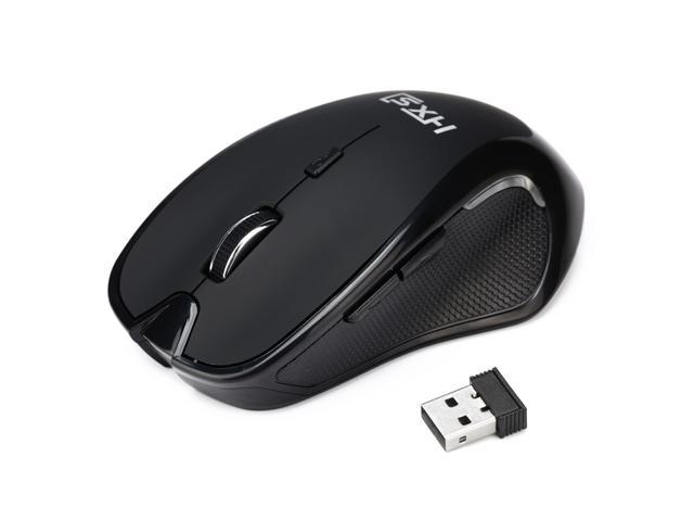 2.4GHz Wireless 2400DPI/CPI 6D Button Optical Mouse/Mice Adjustable USB ...