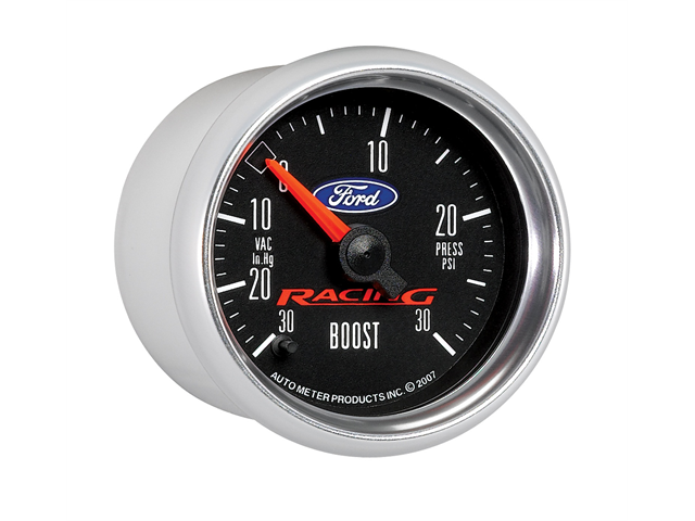 White ford racing boost gauge #2