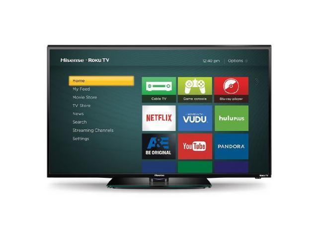 Refurbished: Hisense 40H4C 40-Inch 1080p Roku Smart LED TV - Newegg.com