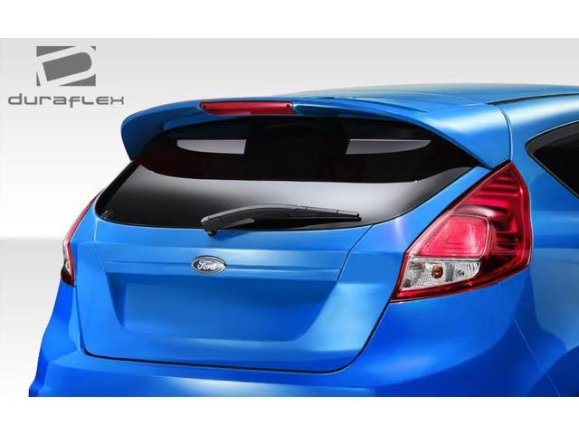 Ford fiesta rear boot spoiler #7