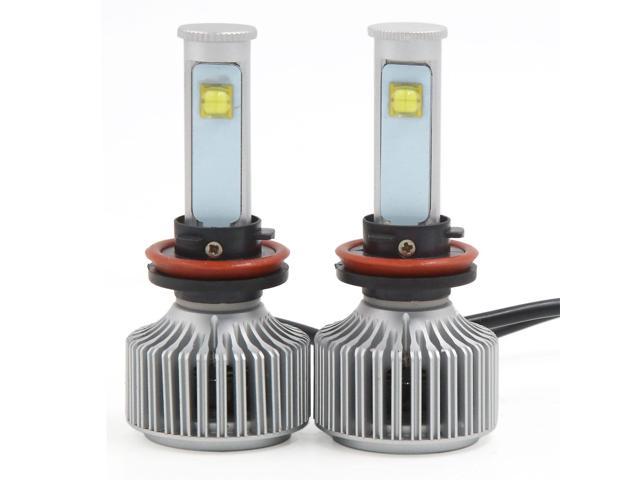 80W H11 LED Headlight Kit 6000K 7200LM ETI LED Bulbs for Headlight Replacement (