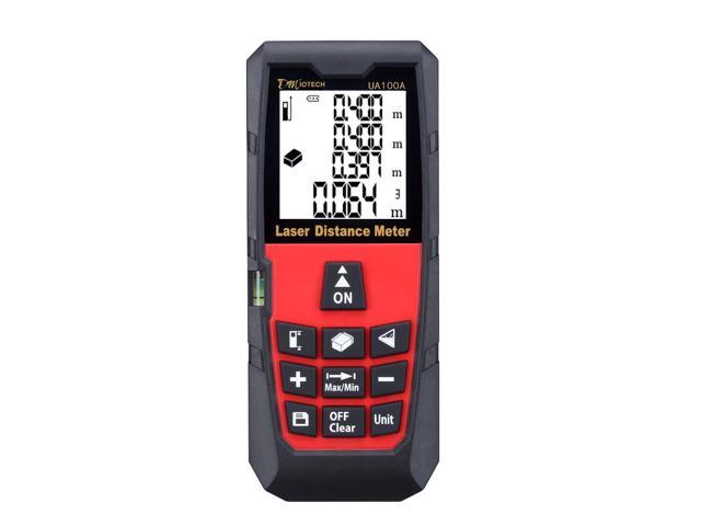 100m/328ft Mini Digital Distance Meter Rangefinder Measure Tape Diastimeter