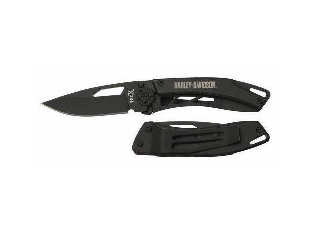 COLTELLO PIEGHEVOLE HARLEY DAVIDSON COLLEZIONISMO LAMA ACCIAIO COLTELLINO BIKER