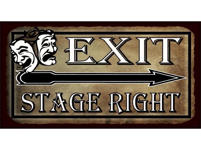 exit-stage-right-comedy-tragedy-masks-vintage-metal-theater-tin-sign