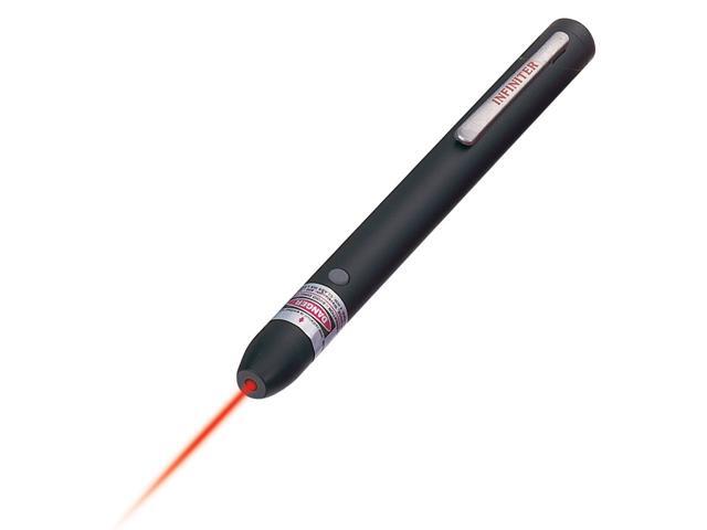 INFINITER 100 Red Laser Pointer, Black, Presentation