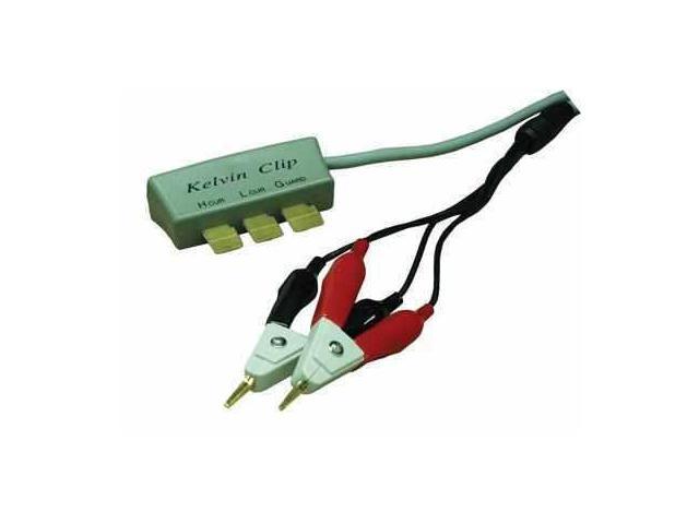 BK TL08C 4-Wire Kelvin Test Leads with clip for models 885 & 886 ...