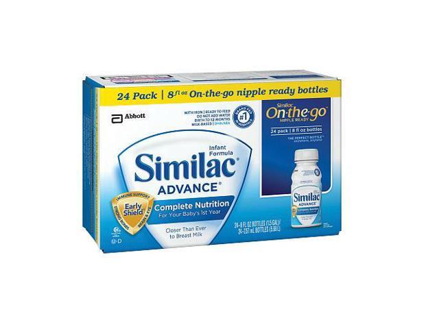 Similac Advance Ready to Feed Formula - 8 Ounce - 24-Pack - Newegg.com