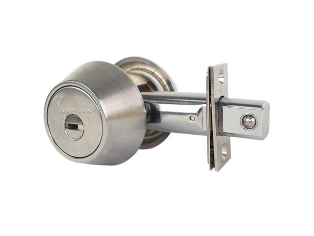 Mul-t-lock HD1-26-206 Satin Chrome, Hercular Single Cylinder Deadbolt ...