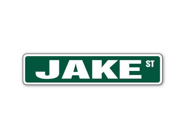 JAKE Street Sign name kid child boy girl room bedroom gift-Newegg.com