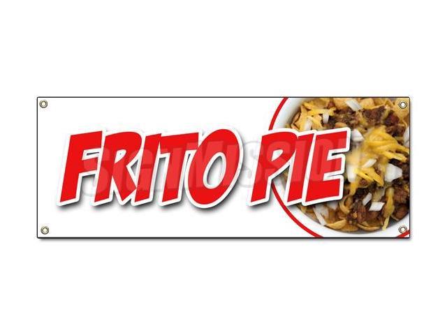 FRITO PIE BANNER SIGN chili cheese corn chips texas style tamale fresh ...