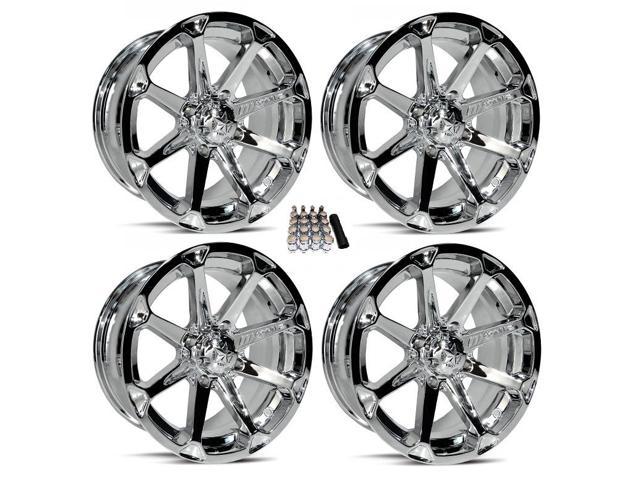 MSA M12 Diesel ATV Wheels/Rims Chrome 14